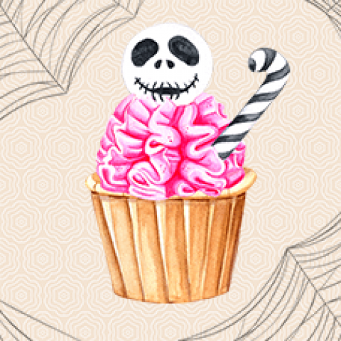 2048 Cupcakes Halloween